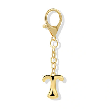 Bubble Initial Letter - Bag Charm