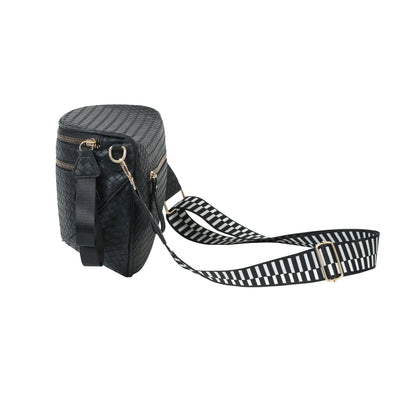 GoFree - Woven Leather Bum Bag
