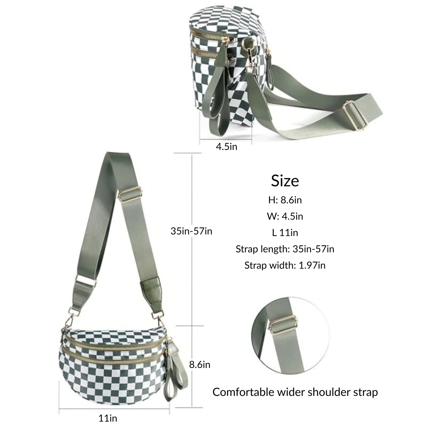 GoFree - The Roomiest Bum Bag (Solid)
