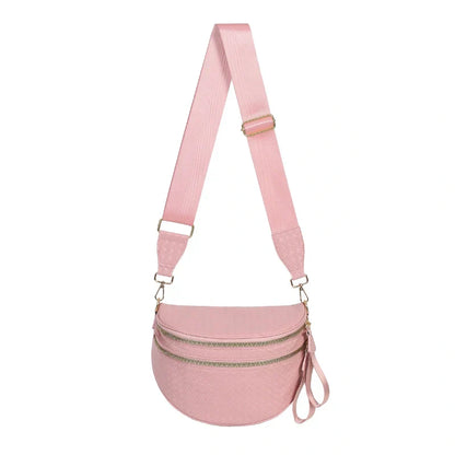 GoFree - Woven Leather Bum Bag